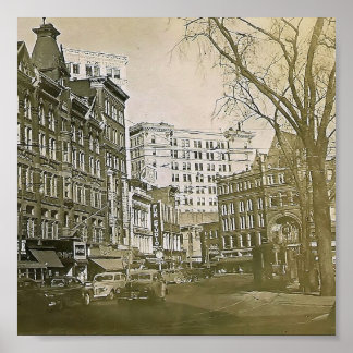 1930 Wilkes-Barre Pa. Affiche