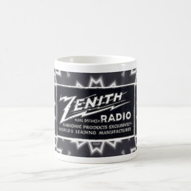 1940 ZENITH RADIO AD Coffee Mug (Centre)