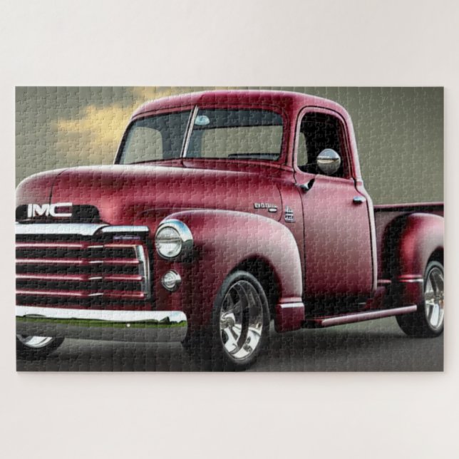 1950 Pickup Truck classique voiture Jigsaw Puzzle (Horizontal)
