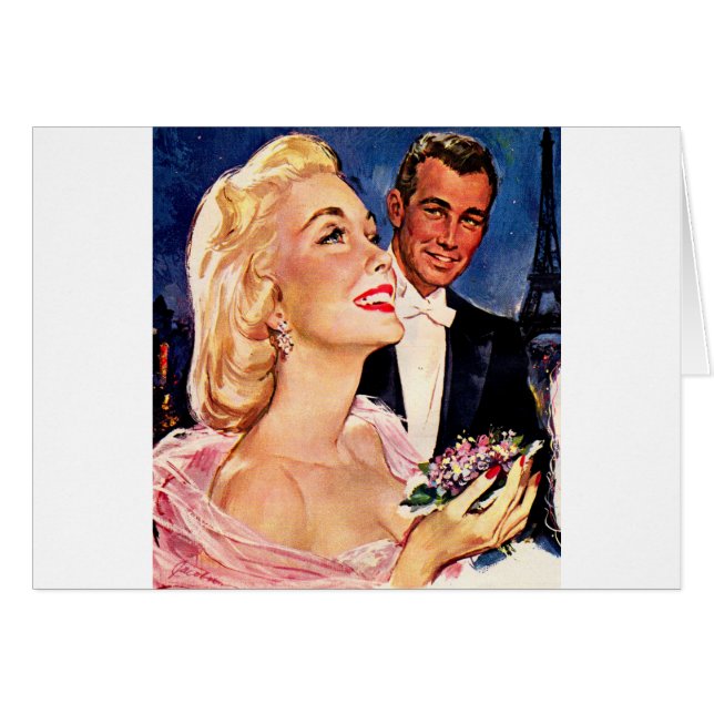 1950 Soirée à Paris avec Dolores et Bill (Devant horizontal)