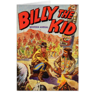 1955 Billy the Kid Western Couverture annuelle