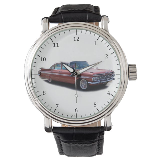 1956 Impala avec montre à nageoires (devant)