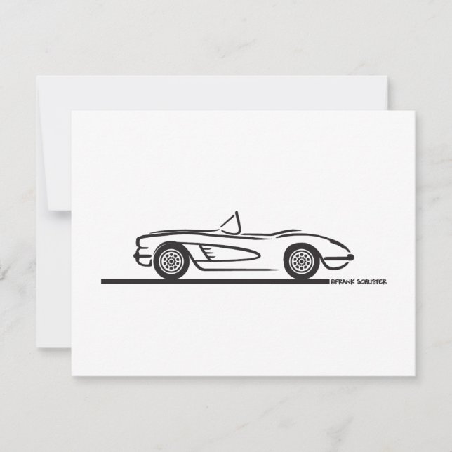 1959 1960 Chevrolet Corvette (Devant)