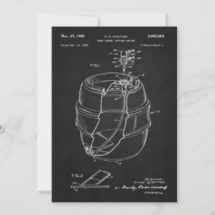 1960 Beer Barrel Patent