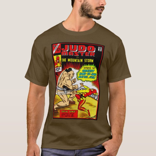 1960's JUDO Master Comic T-Shirt (Devant)