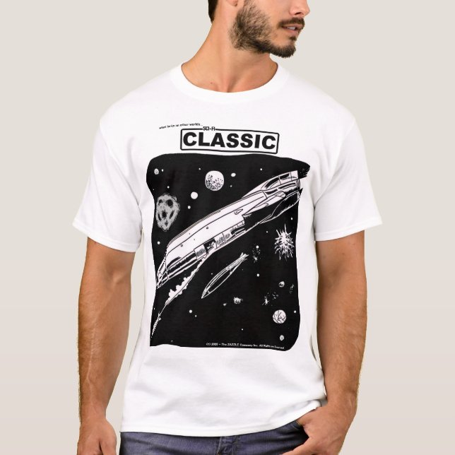 1960's SCI-FI Classic T-Shirt (Devant)