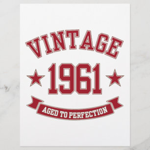 1961 Âge Vintage À La Perfection