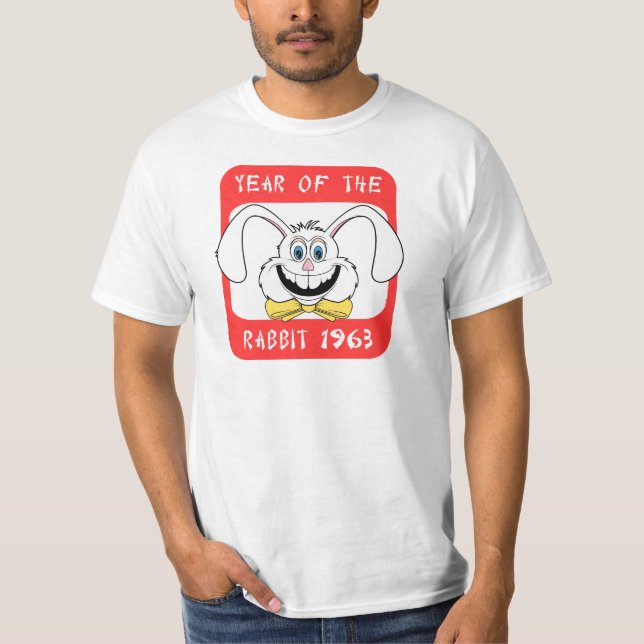 1963 ans du T-shirt de lapin (Devant)