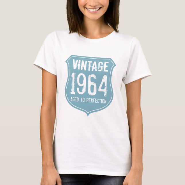 1964 ont vieilli au T-shirt de perfection pour les (Devant)