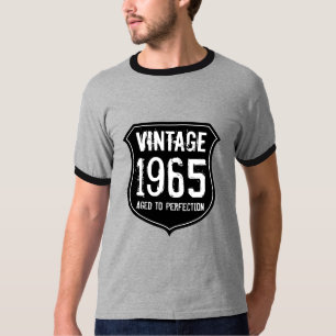 1965 âgé anniversaire du T-shirt   de perfection