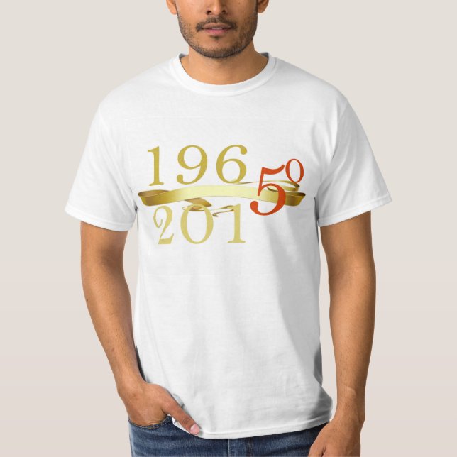 1965 - T-shirt 2015 50 commémoratif (Devant)
