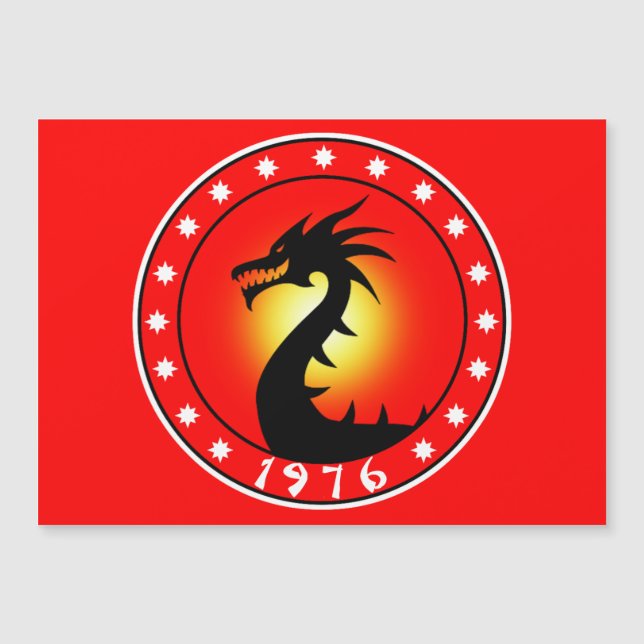 1976 Année du Dragon (Devant)