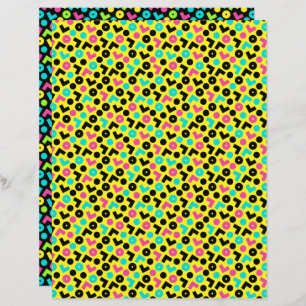 1980/90 Retro Neon Motif