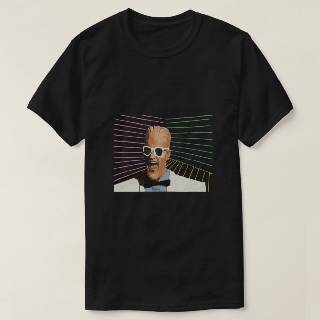 1980&x27 ; s Retro Max Headroom Classic T-Shirt (Design devant)