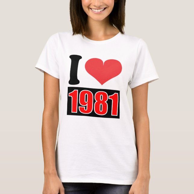 1981 - T-shirt (Devant)