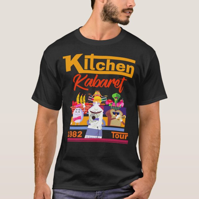 1982 Kitchen Kabaret Tour T-Shirt (Devant)