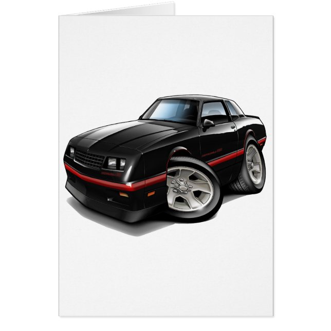 1983-88 Monte Carlo Black Car (Devant)