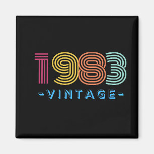 1983 Magnet Vintage, Retro - Cadeau