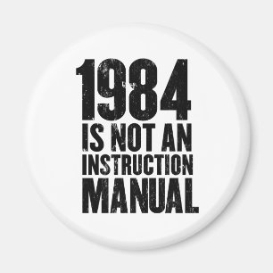 1984 n'est pas un aimant manuel d'instruction