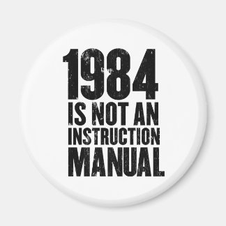 1984 n'est pas un aimant manuel d'instruction