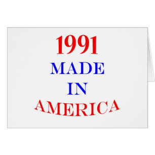 1991 a fait en Amérique