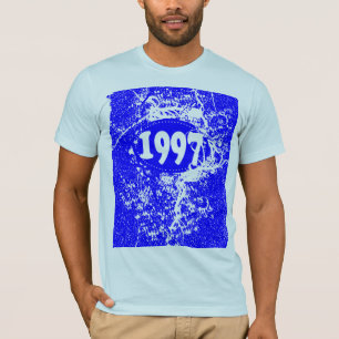 1997 - Purple, Blue Vintage rétro - T-Shirt