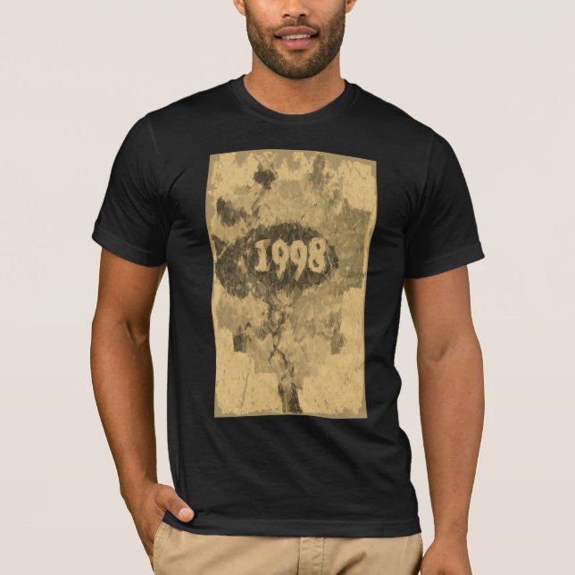 1998 - Peinture Vintage rétro - T-Shirt (Devant)