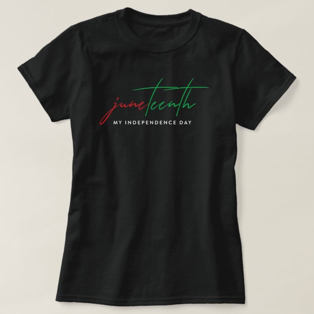 19 juin - Mon T-shirt pour l'indépendance (Design devant)