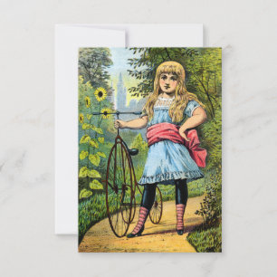 19e C. Girl and her Tricycle