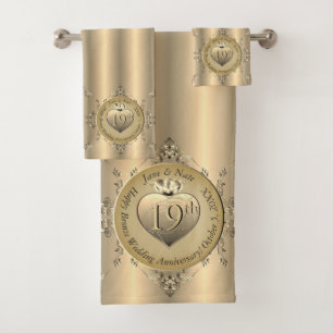 19ème serviette en bronze