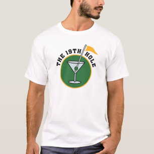 19ème T-shirt de golf de trou