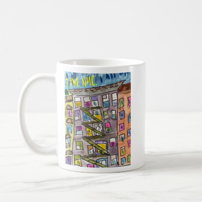 19h00 Gratitude Mug de New York (Gauche)