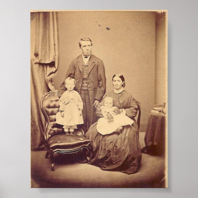 19th Century Family Poster (Devant)