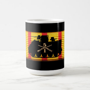 1/5th Tasse de ruban de service du Vietnam