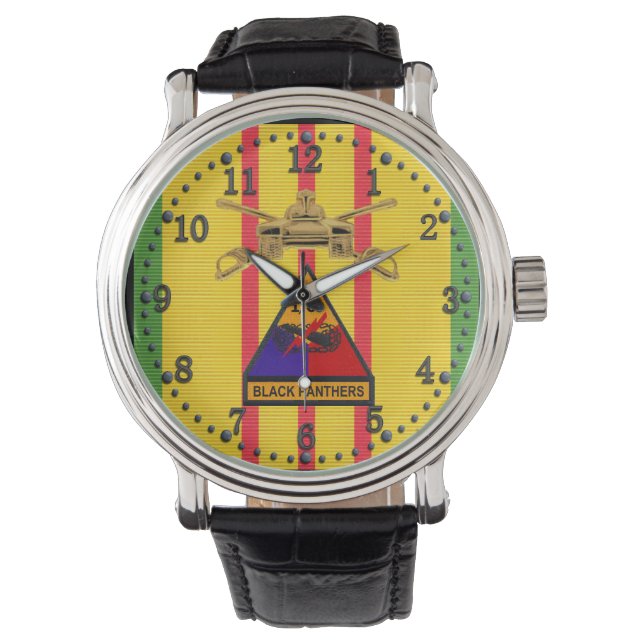 1/69e Insigne d'armure et montre VSM de patchs (devant)