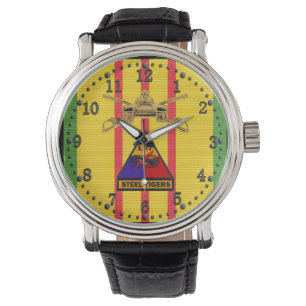 1/77th Insignes d'armure et montre de la