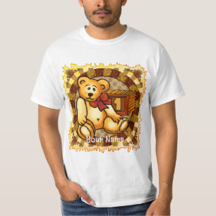 1 an Bloc d'anniversaire Ours T-shirts d'anniversa
