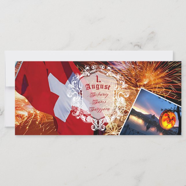 1.Août - Fête Nationale Suisse - Carte postale (Devant)