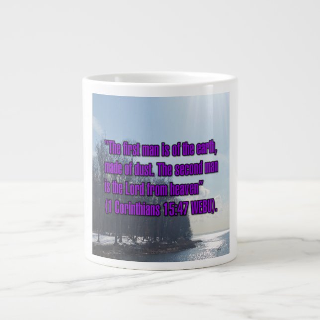 1 Corinthians 15:47 WEBU Mug (Devant)
