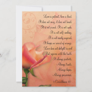 1 Corinthiens 13 L'amour est Patient Mini Prints