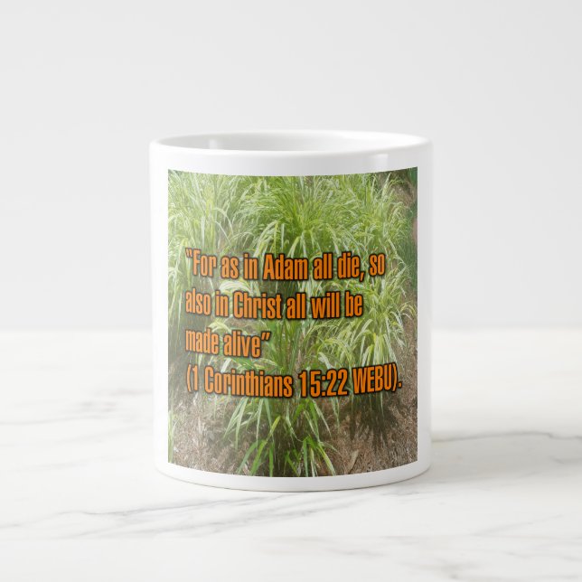 1 Corinthiens 15:22 WEBU Mug (Devant)