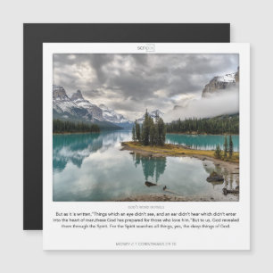 1 Corinthiens 2:9-10 MONEY SCRIPIX carte magnétiqu