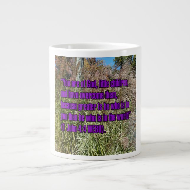 1 Jean 4:4 WEBU Mug (Devant)