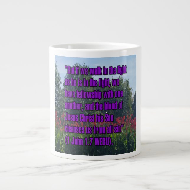 1 John 1:7 WEBU Mug (Devant)