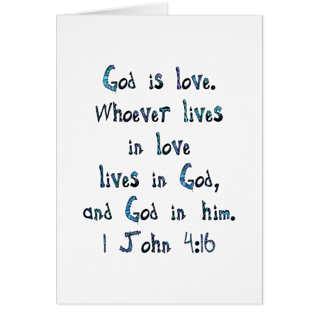 1 John 4:16 (Devant)