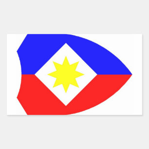 1 LK autocollant avec étoile