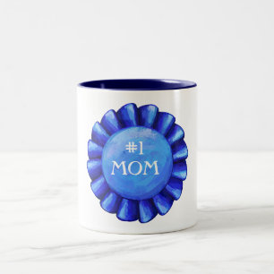 #1 Mère Bleu Badge Mug