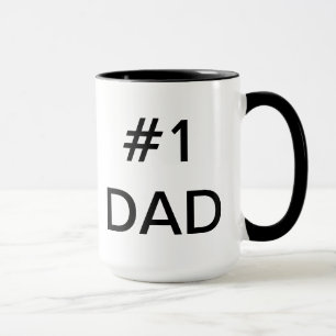 #1 MUG PERSONNALISÉ DE PAPA