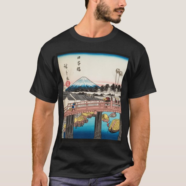 #1 Nihonbashi - Stained Glass Art T-Shirt (Devant)