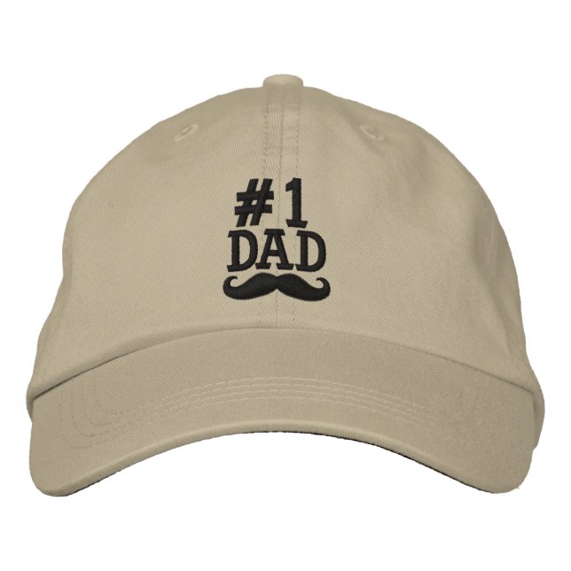 #1 Numéro Un Casquette Brodée Papa (Devant)